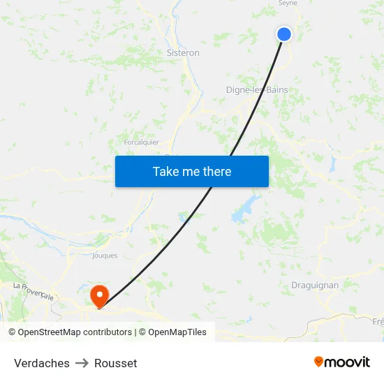 Verdaches to Rousset map
