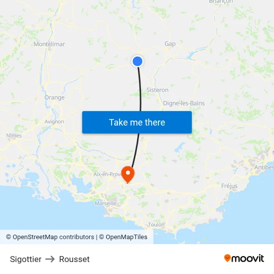 Sigottier to Rousset map