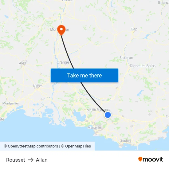 Rousset to Allan map