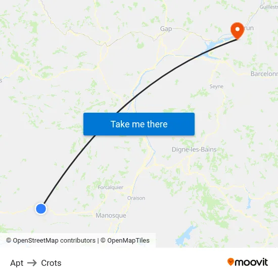 Apt to Crots map