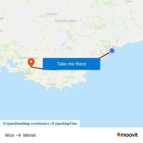 Nice to Mimet map