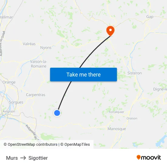 Murs to Sigottier map