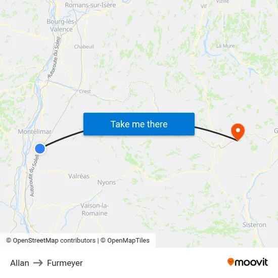 Allan to Furmeyer map