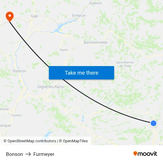 Bonson to Furmeyer map