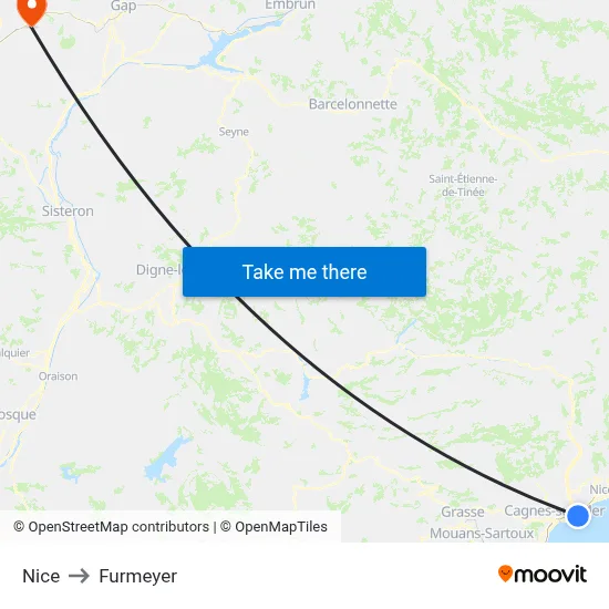 Nice to Furmeyer map