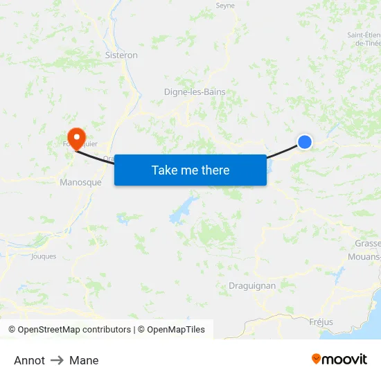 Annot to Mane map