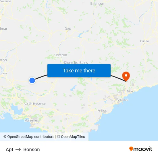 Apt to Bonson map