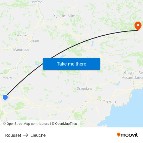 Rousset to Lieuche map