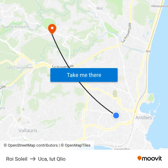 Roi Soleil to Uca, Iut Qlio map