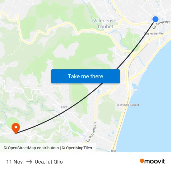 11 Nov. to Uca, Iut Qlio map