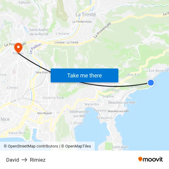 David to Rimiez map