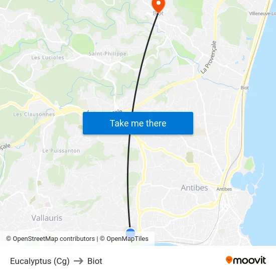 Eucalyptus (Cg) to Biot map