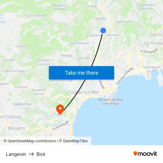 Langevin to Biot map