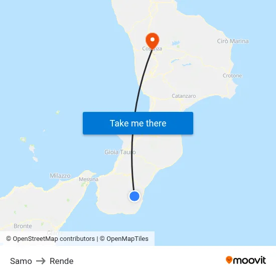 Samo to Rende map