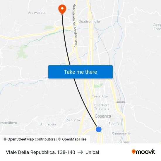 Republic Avenue, 138-140 to Unical map