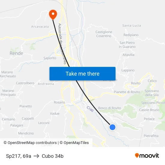 Sp217, 69a to Cubo 34b map