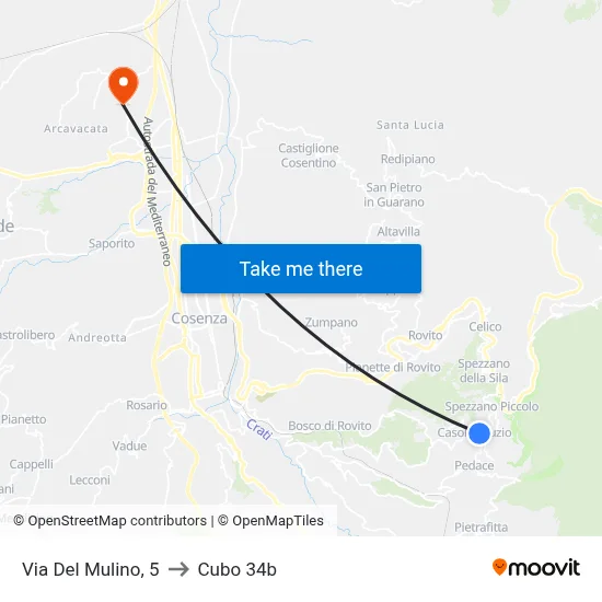 Mill Street, 5 to Cubo 34b map