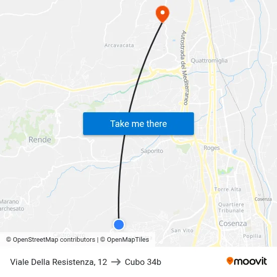 Resistance Avenue, 12 to Cubo 34b map