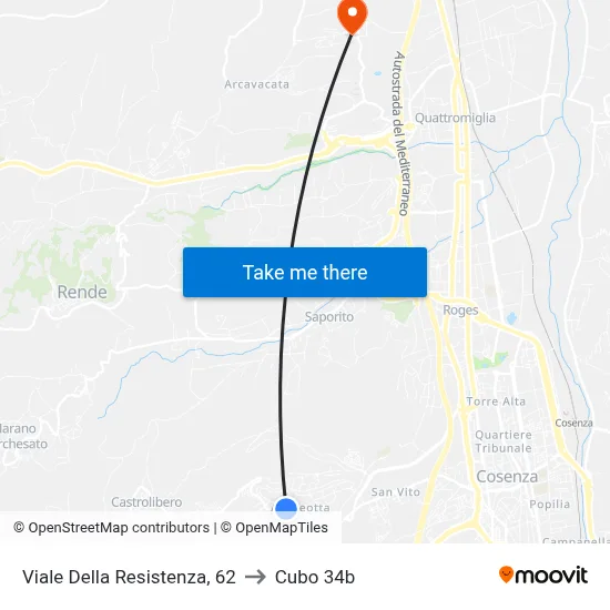 Resistance Avenue, 62 to Cubo 34b map