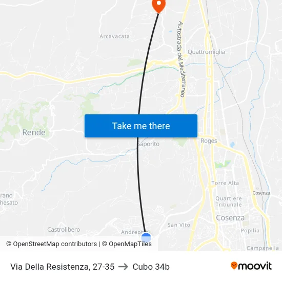 Resistance Street 27-35 to Cubo 34b map