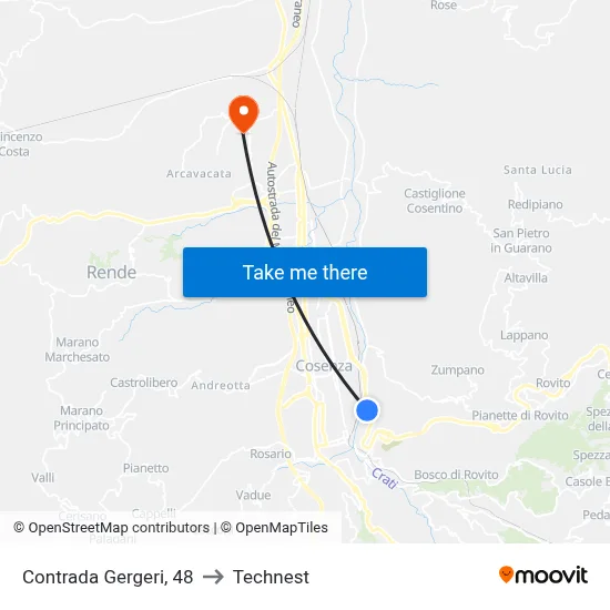 Gergeri District, 48 to Technest map