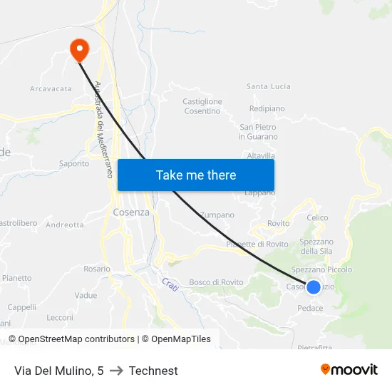 Mill Street, 5 to Technest map