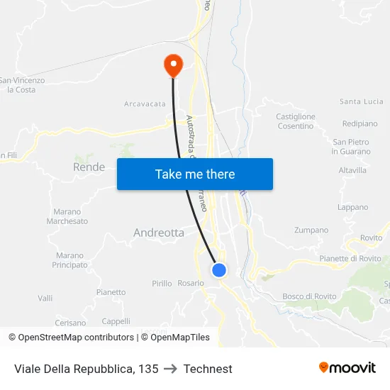Republic Avenue, 135 to Technest map