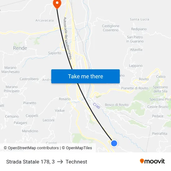 State Road 178, 3 to Technest map