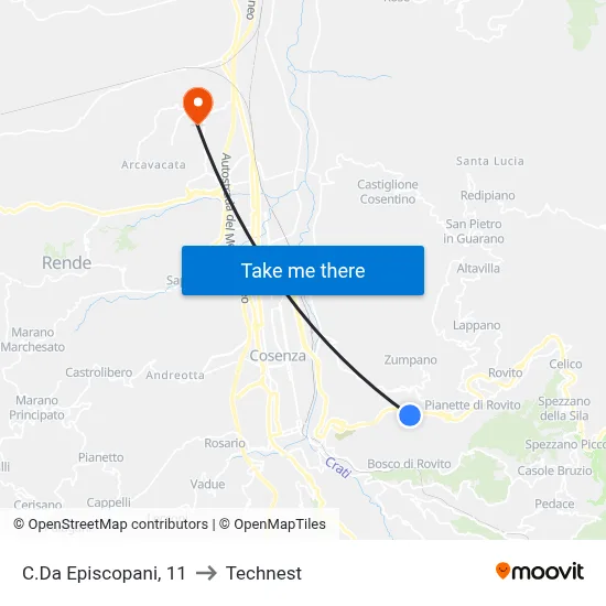 Episcopani District, 11 to Technest map