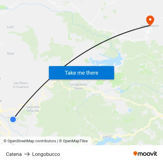 Chain to Longobucco map
