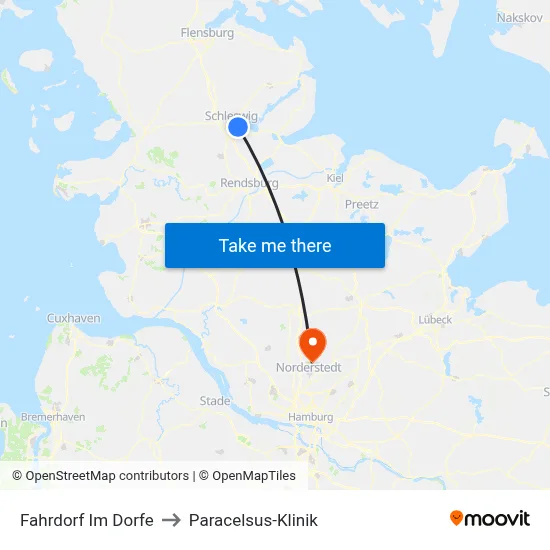 Fahrdorf Im Dorfe to Paracelsus-Klinik map