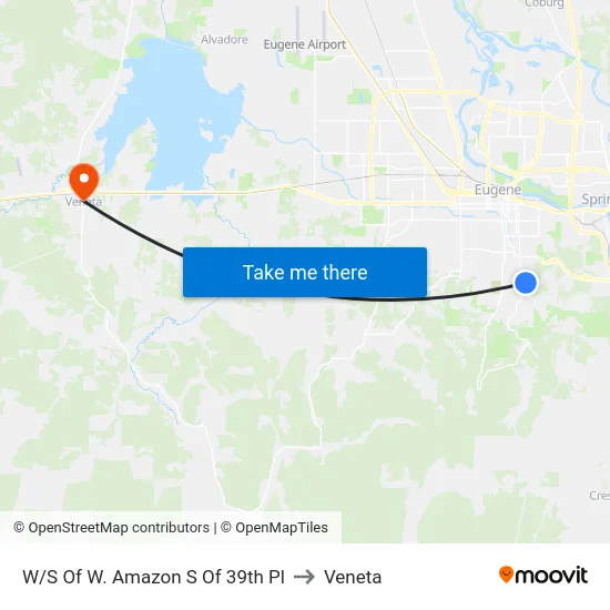 W/S Of W. Amazon S Of 39th Pl to Veneta map