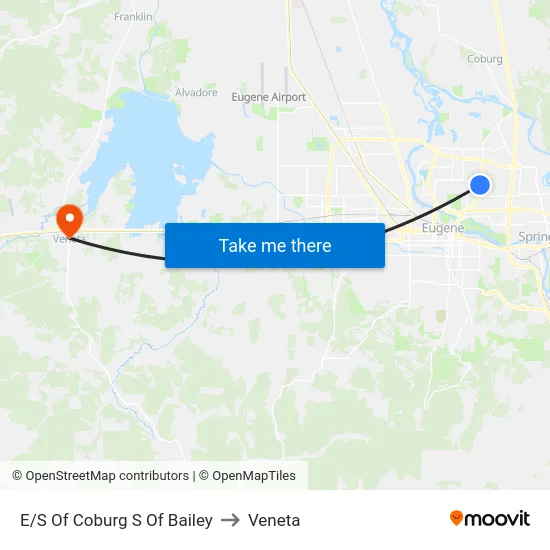 E/S Of Coburg S Of Bailey to Veneta map