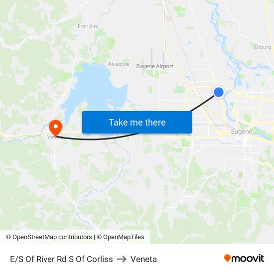 E/S Of River Rd S Of Corliss to Veneta map