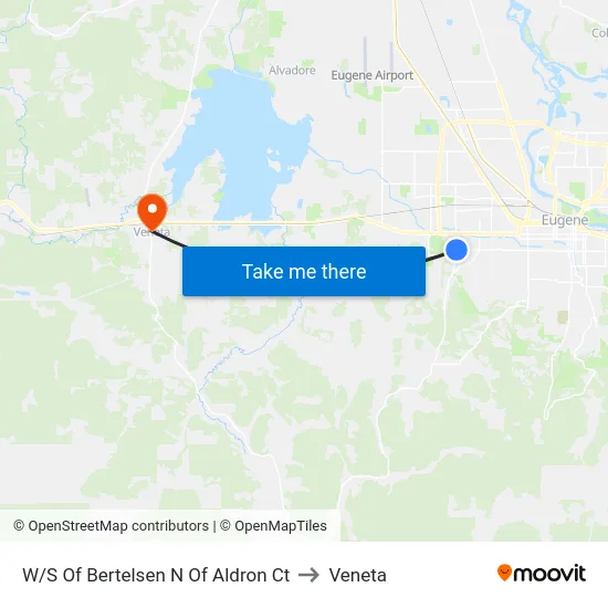 W/S Of Bertelsen N Of Aldron Ct to Veneta map