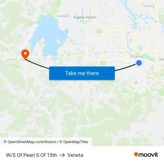 W/S Of Pearl S Of 15th to Veneta map