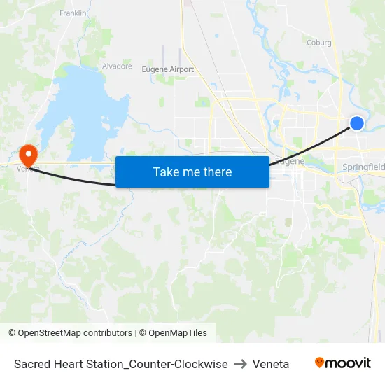 Sacred Heart Station_Counter-Clockwise to Veneta map