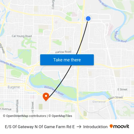 E/S Of Gateway N Of Game Farm Rd E to Introducktion map