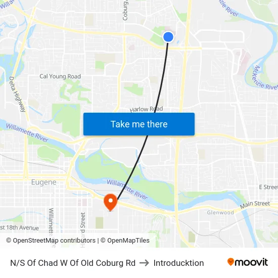 N/S Of Chad W Of Old Coburg Rd to Introducktion map
