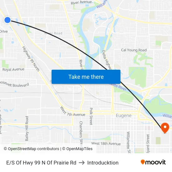 E/S Of Hwy 99 N Of Prairie Rd to Introducktion map