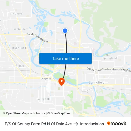 E/S Of County Farm Rd N Of Dale Ave to Introducktion map