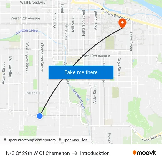 N/S Of 29th W Of Charnelton to Introducktion map