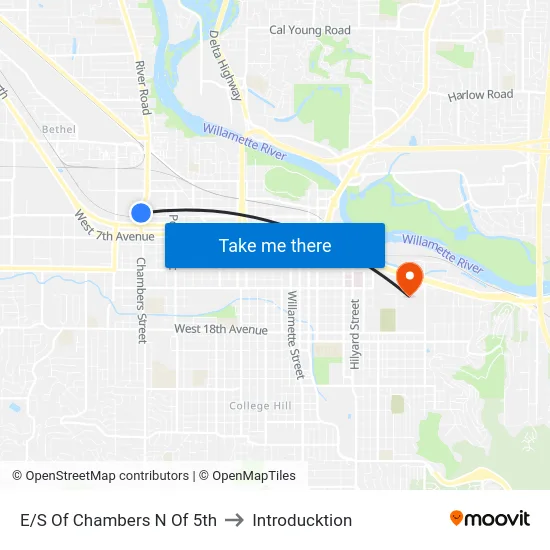 E/S Of Chambers N Of 5th to Introducktion map