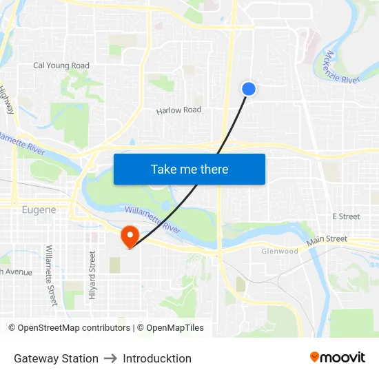 Gateway Station to Introducktion map