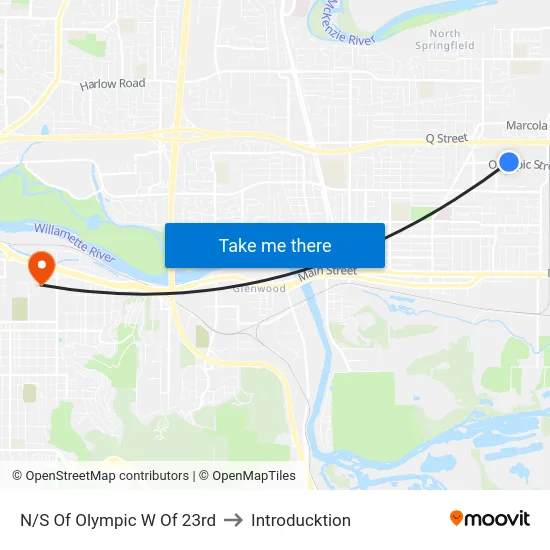 N/S Of Olympic W Of 23rd to Introducktion map