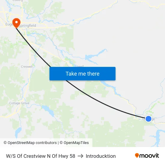 W/S Of Crestview N Of Hwy 58 to Introducktion map
