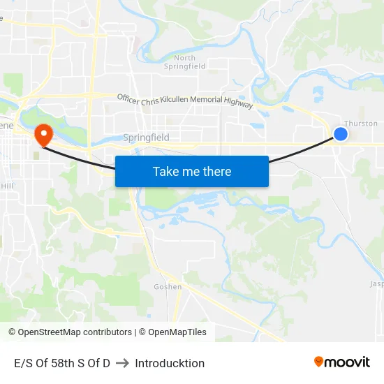 E/S Of 58th S Of D to Introducktion map