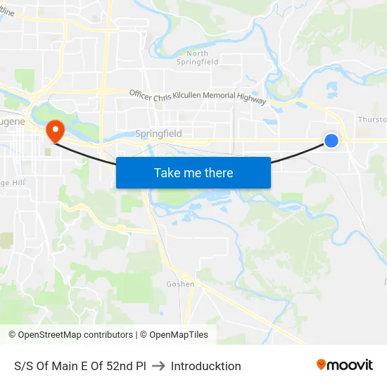 S/S Of Main E Of 52nd Pl to Introducktion map