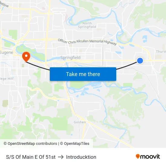 S/S Of Main E Of 51st to Introducktion map