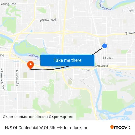 N/S Of Centennial W Of 5th to Introducktion map
